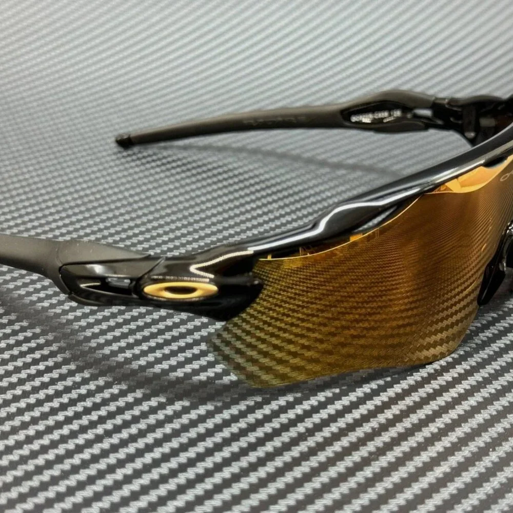 OAKLEY Polished Black Prizm 24K Polarized 38 mm Sunglasses